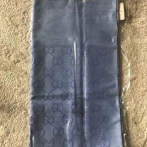 Gucci blue Nile scarf